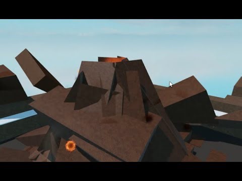 Volcano explosion [Ice Tycoon] ROBLOX