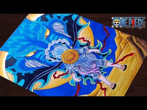 How to Draw"Kaido vs Gear 5 Luffy" Step by Step(Tutorial) for beginners||One Piece