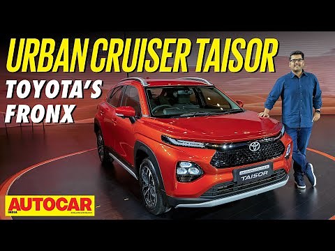 Toyota Urban Cruiser Taisor - Twinning with Fronx | First Look | ‪@autocarindia1‬