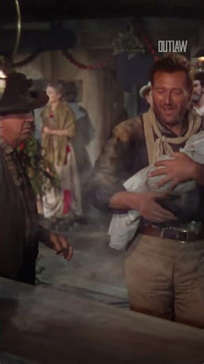 John Wayne and a Baby Walk into a Bar #shorts #3godfathers