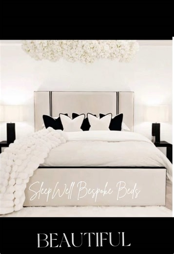 Emma designer bed frame - available only in our TikTok shop in various colours and sizes Click the link below to order yours now. #CapCut #fyp #virał #foru #bedroom #luxury #bed #dusk #diy #homedecor #homeimprovement #inspiration #inspiration #beds #bedroomdesign