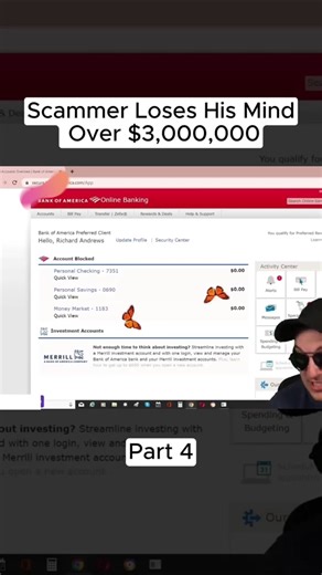 Scammer Loses His Mind Over $3,000,000