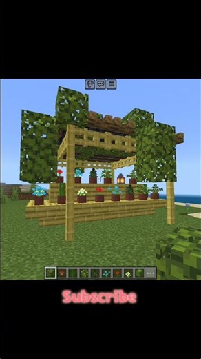 Minecraft | Flower garden design 🌹...