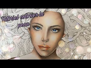 Tuto : colorier la peau aux crayons de couleurs