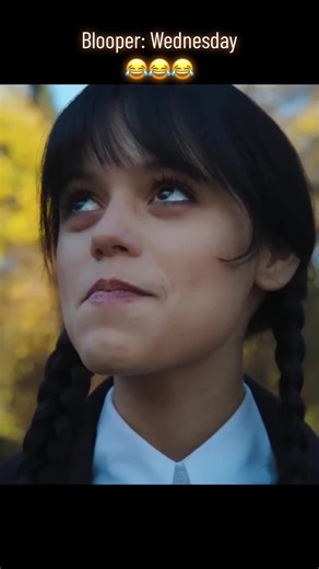Blooper: Wednesday 😂😂😂 #blooper #wednesday #jennaortega ##movie #film #funny #laugh #fy #fyp #foryou #fypシ #viral #tiktok #foryoupage #fypシ゚viral #hopper1972 #trending