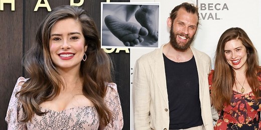 Rachel Shenton, 37, gives birth as All Creatures Great and Small star shares first snap of newborn