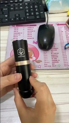 Poseidon wireless pen machine kit is available #tattoo #tattoosupplies