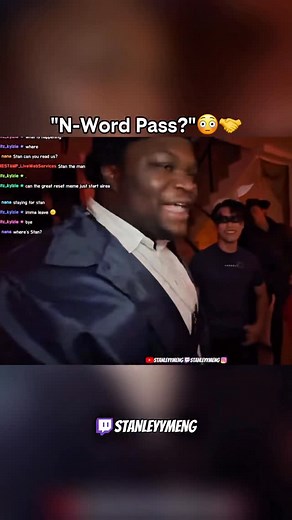 Free N-Word Pass?😳🎫 (Twitch: Stanleyymeng) - #stanleyymeng #twitch | StanleyMeng