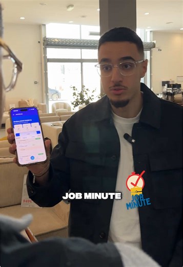Tu fais le taff de 4 personnes en même temps... et tu vas craquer 💥😤 C'est la scène classique : des clients appellent, le magasin est plein, et tu es tout seul pour tout gérer… STOP aux CV et lettres de motivation que personne n'a le temps de lire ! 🛑 En 30 secondes avec Job Minute, la donne change : ✅ Tu crées ta mission directement sur l'application ✅ Tu fixes tes horaires et ton prix en toute liberté ✅ Tu sélectionnes LE candidat parmi de 70 000 profils qualifiés et notés à proximité C'est