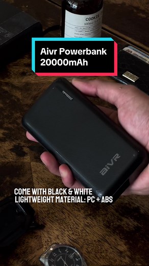 AiVR Powerbank 20000 mAH terbaru sudah ada stock di kedai kami~ Harga ✅. Kualiti ✅. Warranti ✅ #aivr #powerbank #20000mah #fastcharging #racuntiktok #viraltiktok