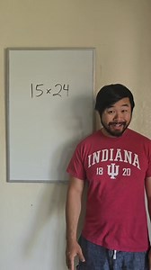 It's Mental Math Monday! How would you mentally calculate 15×24? | Learning Math with Howie Hua