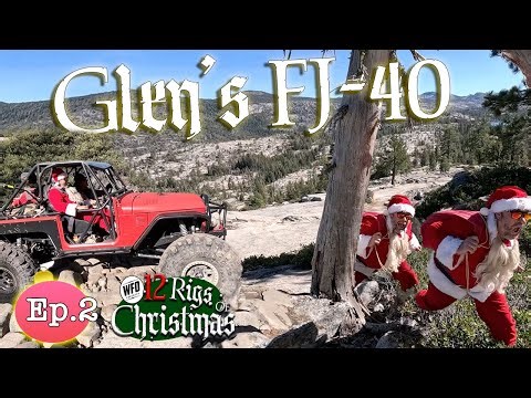 Glen's OG 1980 FJ-40 is a classic! from the Rubicon Trail | 12 Rigs of Christmas Ep2 | 2025 | WFO