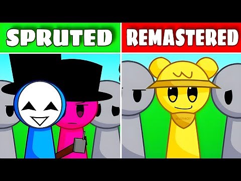 Incredibox Sprunki: Spruted Remastered (New Mod) and Bonus Characters