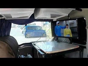 エブリイに、１９インチ液晶TV取り付けました。