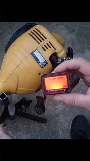 €14 Tachometer Test – Real RPM on a Trimmer