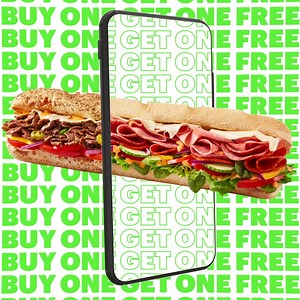 Order any Sub from the new Official Subway® App and get another one free. Download now. | Subway UK & Ireland | Facebook