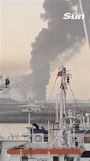Smoke rises over UAE as Iran resumes drone attacks on oil infastructure
