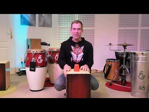 Becher Rap - Becher Rhythmus - Cup Song aus Sicht des Spielers für Rechts- und Linkshänder