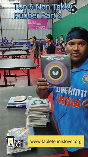 Top 6 Non-Tacky Rubbers (Part 1)Elevate Your Table Tennis Game