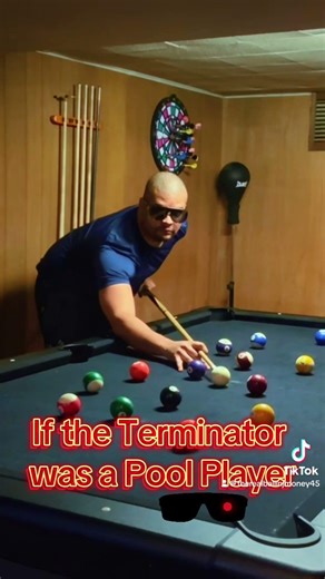 TERMINATOR TOLD “NO KILLING” 😂🎱 | Pool Hall Skit of the Classic T2 Scene