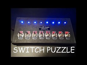 Switch Puzzle - Escape Room Puzzle