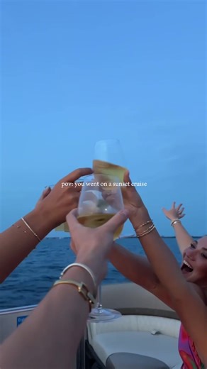 This is your sign to book a sunset cruise #sunset #florida #thingstodopcb #springbreakpcb #30a