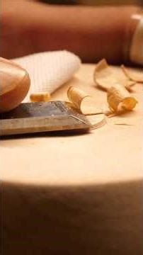 This wood scraping sound is highly ADDICTIVE #diy #woodworking