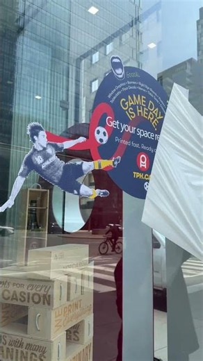 Easy Window Decal Installation for Restaurants, Retail & Game Day Promotions