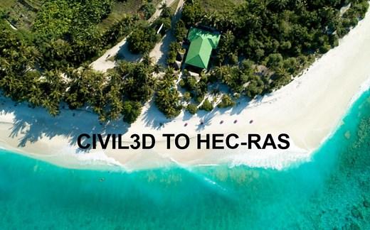 第三节、C3D导出至HEC-RAS