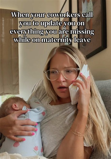When coworkers update you during maternity leave: how to respond