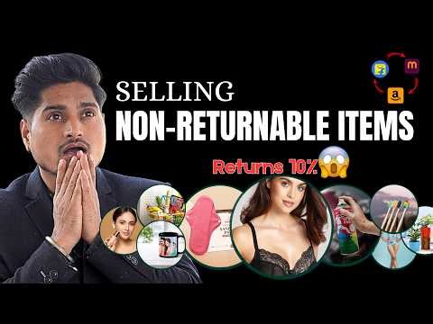 List Of Non-Returnable Items on Meesho, Flipkart, Amazon || Selling Non-Returnable Complete Guide