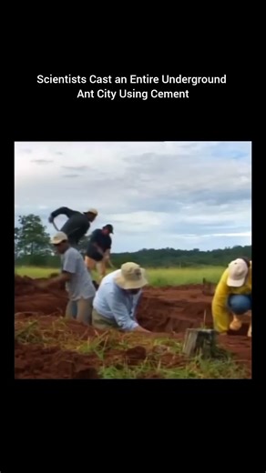Scientists Cast an Entire Underground Ant City Using Cement