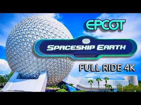 Spaceship Earth EPCOT Full Ride POV 4K | Complete Experience Inside the Iconic Geosphere
