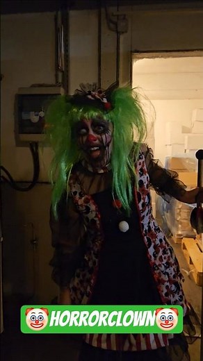 Horrorclown 🤡 kommt aus dem Kühlhaus