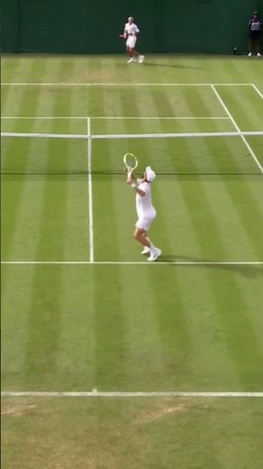 One of the best shots in Wimbledon's history