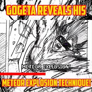 Gogeta reveals his Meteor Explosion Technique! 😱🔥 | CALLMEARJ