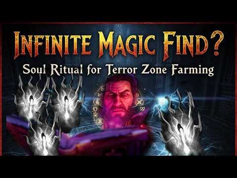 INFINITE MAGIC FIND? How to Use the Soul Ritual for Terror Zone Farming!