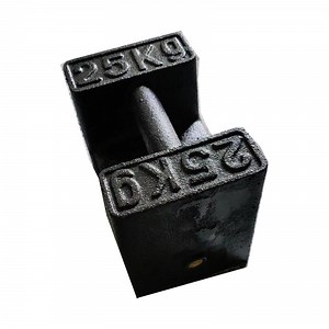 [Hot Item] M1 M2 5K 10kg 20kg 25kg Cast Iron Crane Test Weight with Calibration Weight Certificate