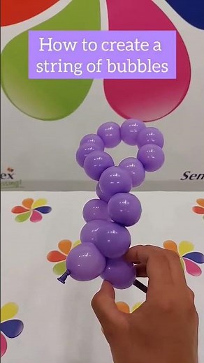 How to | String of Bubbles | Balloon Tutorial
