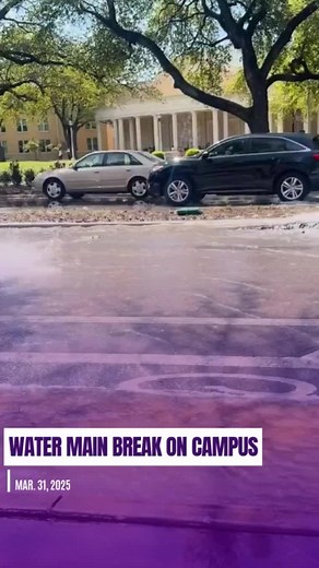 Water Main Break on South University Drive Update