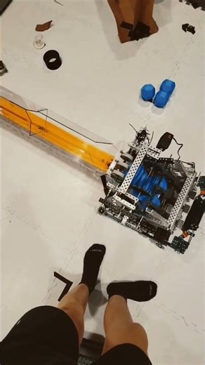 Vex Push Back Left Auton #pushback #robotics #vex #robot