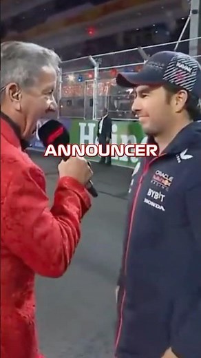 The UFC Announcer In F1!