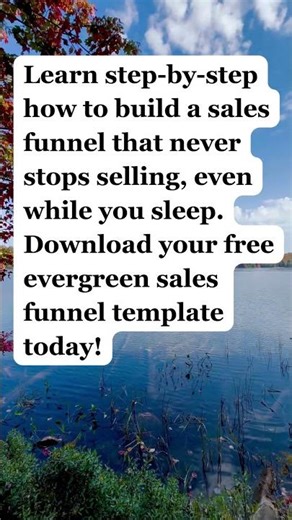 Learn step-by-step how to build a sales funnel that never stops selling, even while you sleep.