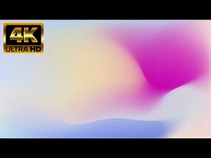 1 Hour Animated Gradient Cotton Candy | Seamless Background Loop 4K