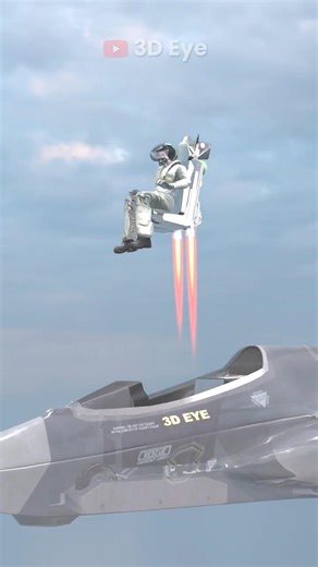 How Ejection Seats Work in Fighter Jets | 3D Animation