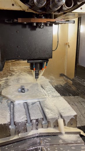 Making aluminium plate directly on bed in Vmc machine with all operations #workshop #machinelearning