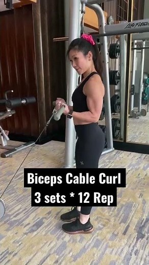 Cable Machine Workout for Arms 💪