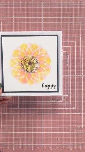We can’t get enough of this gorgeous musical-themed card made by Julie! 🎵 Created using the Melodic Tunes Stencils 360°™ by Sunbird Spark – our Pick of the Month! ✨ | HobbyMaker