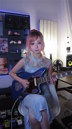 比莉「Dear John」間奏Solo太驚艷！這電吉他音色絕了🎸 #比莉 #電吉他 #DearJohn