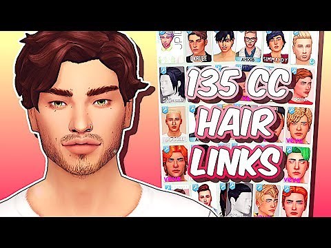 The Sims 4 | MAXIS MATCH MALE HAIR COLLECTION | Custom Content Showcase + Links